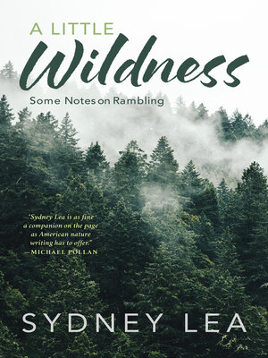 cover image of A Little Wildness